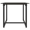 vidaXL 3-tlg. Garten-Sofagarnitur mit Kissen Schwarz Poly Rattan