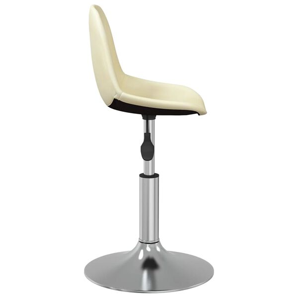 vidaXL Barhocker Creme Stoff
