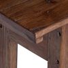 vidaXL Schreibtisch Braun 110 x 30 x 79 cm Massives Mahagoni Holz