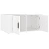 vidaXL Couchtisch Wei&szlig; 80x50x36 cm Holzwerkstoff
