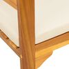 vidaXL Bank Nat&uuml;rlicher &Ouml;lfinish 157 x 46 x 82,5 cm Massivholz Akazie