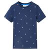 Kinder-T-Shirt Dunkelblau 92