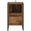vidaXL Nachttisch Altholz 39,5 x 30 x 50 cm Holzwerkstoff
