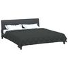 vidaXL Sommerdecke Anthrazit 220 x 200 cm Mikrofaser