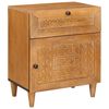 vidaXL Nachttisch Hellbraun 50 x 33 x 60 cm Holzwerkstoff