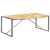 vidaXL Esstisch 200x100x75 cm Raues Mango-Massivholz