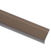 vidaXL Treppenkantenprofil in L-Form 5 Stk. Aluminium 100cm Braun