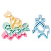 d&euml;na Silikon-Spielzeug-Set Tiere Pastel 4 Stk.