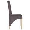 vidaXL Esszimmerst&uuml;hle 2 Stk. Taupe Stoff