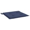 vidaXL Palettenkissen 6 Stk. Marineblau 40x40x4 cm Oxford-Gewebe