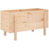 vidaXL Hochbeet 101x50x57 cm Massivholz Kiefer