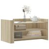 vidaXL Couchtisch Sonoma-Eiche 100x50x50 cm Holzwerkstoff