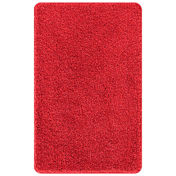 vidaXL Anti-Rutsch Badematten-Set 2 pcs Rot PP