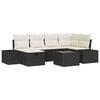 vidaXL Sofa Set 7 stk. Poly-Rattan