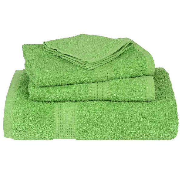 vidaXL Handt&uuml;cher FROGN 4 Stk. Apfelgr&uuml;n 50x100 cm 360 g/m&sup2;