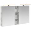vidaXL Badezimmerschrank-Set 3 stk. 120 x 14,5 x 70 cm Holzwerkstoff