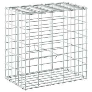vidaXL Gabione mit 3,5 mm Draht und 5x10 cm Maschen 50x30x50 cm