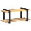 vidaXL TV-Schrank 90x40x40 cm Raues Mangoholz