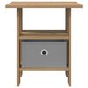 vidaXL Nachttisch 2 pcs Artisan-Eiche 41 x 40 x 45 cm Holzwerkstoff