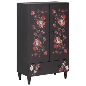 vidaXL Stauraumschr&auml;nke Mehrfarbig 60 x 33,5 x 100 cm Massivholz Mango
