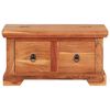 vidaXL Couchtisch 66x70x35 cm Massivholz Akazie