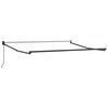 vidaXL Markise Manuell Weinrot 300x250 cm