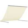 vidaXL Markise Einziehbar Creme 200x150 cm Stoff und Stahl