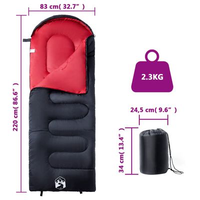 vidaXL Schlafsack für Erwachsene Camping 3-4 Jahreszeiten