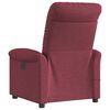 vidaXL Massagesessel Weinrot Stoff