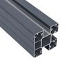 vidaXL Zaunpfosten 2 Stk. Dunkelgrau 185 cm Aluminium