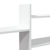vidaXL Wandregal Wei&szlig; 167,5x18x68 cm Holzwerkstoff