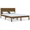 vidaXL Massivholzbett Honigbraun Kiefer 140x190 cm