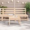 vidaXL Garten-Mittelsofa Massivholz Kiefer