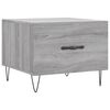vidaXL Couchtisch Grau Sonoma 50x50x40 cm Holzwerkstoff