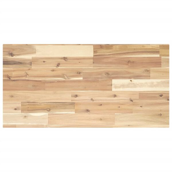 vidaXL Waschtischplatte Unbehandelt 80x40x2 cm Massivholz Akazie