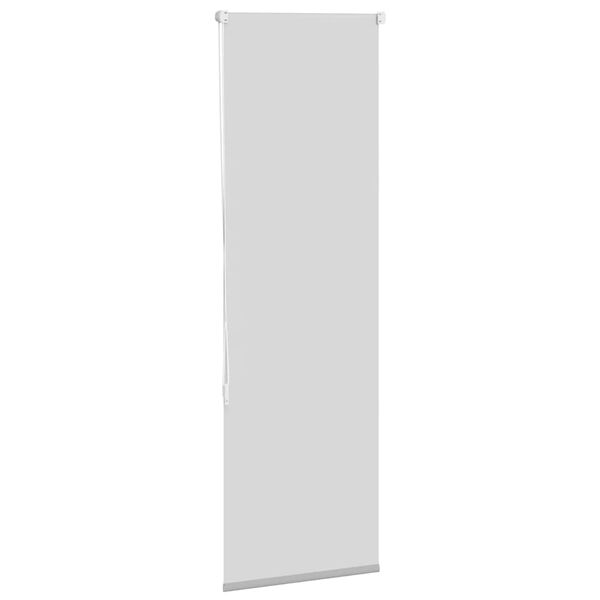 vidaXL Verdunkelungsrollo Hellgrau 40x150cm Stoffbreite 35,7cm