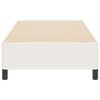 vidaXL Boxspringbett Creme 80 x 200 cm Cordstoff