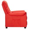 vidaXL Relaxsessel Rot Kunstleder