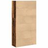 vidaXL B&uuml;cherregal Altholz-Optik 80x30x152 cm Holzwerkstoff