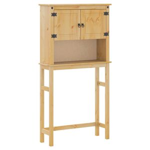 vidaXL Waschmaschinenschrank Corona Massivholz Kiefer