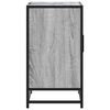 vidaXL Waschbeckenunterschrank Grau Sonoma 65x33x60 cm Holzwerkstoff