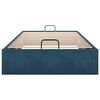 vidaXL Ottoman-Bett ohne Matratze Dunkelblau 90x190 cm Samt