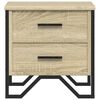vidaXL Nachttisch Sonoma-Eiche 40x41x40 cm Holzwerkstoff