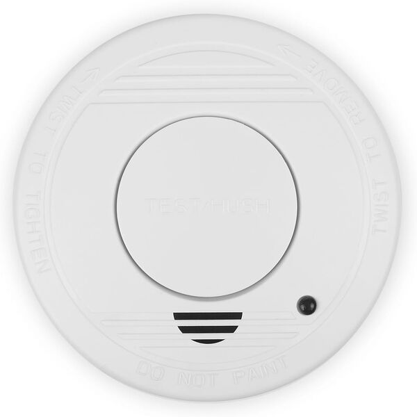 Smartwares Rauchmelder 10x10x3,5 cm Wei&szlig;