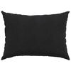 vidaXL Sofakissen 2 St&uuml;ck Schwarz 70 x 50 cm Cordstoff