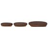 vidaXL Pflanzenhocker 3 pcs Braun Mahagoni Holz