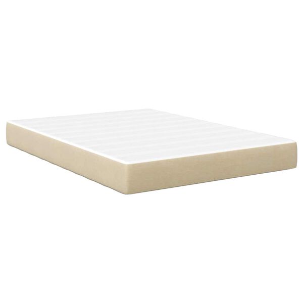 vidaXL Bettmatratze mit Matratze Salbei 160 x 200 cm Stoff