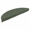 vidaXL Stufenmatten Selbstklebend 5 Stk. 56x17x3 cm Gr&uuml;n Halbrund