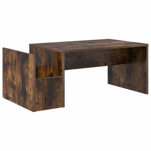 vidaXL Couchtisch R&auml;uchereiche 90 x 45 x 35 cm Holzwerkstoff