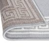 vidaXL Teppichl&auml;ufer BCF Grau mit Motiv 60x300 cm